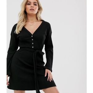 Asos Super Soft Ribbed Dress Brand New